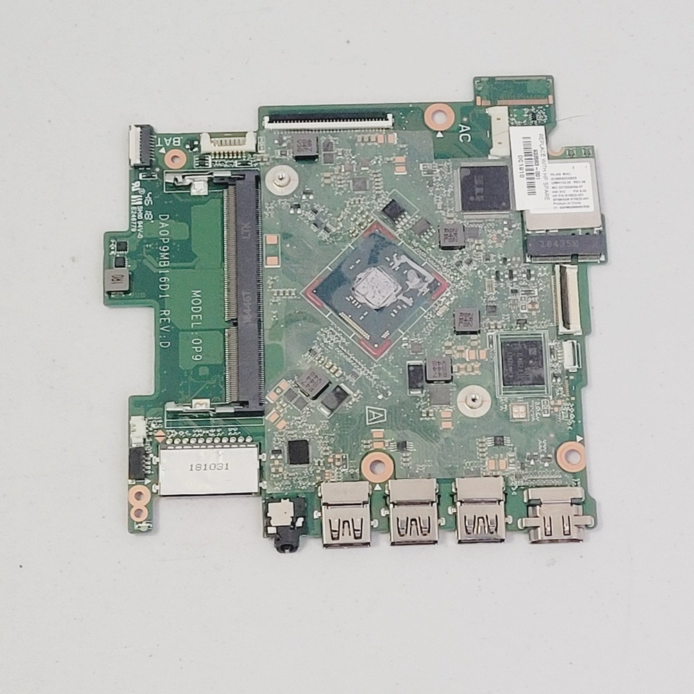 HP Stream 14-CB012WM Motherboard DA0P9MB16D1 933583-001 Green Rev D